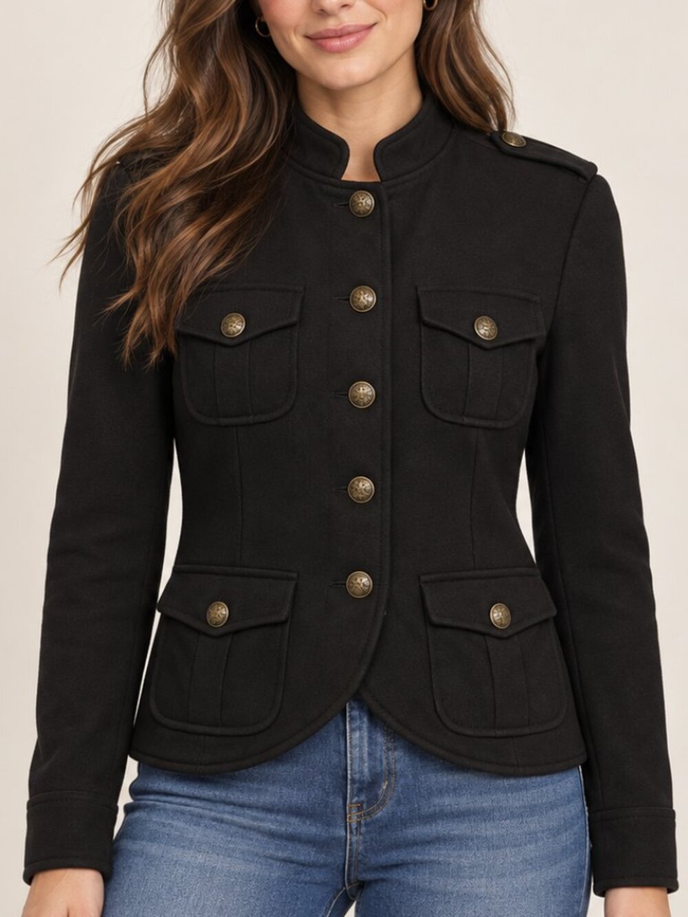 Forever 21 Black Utility Jacket
